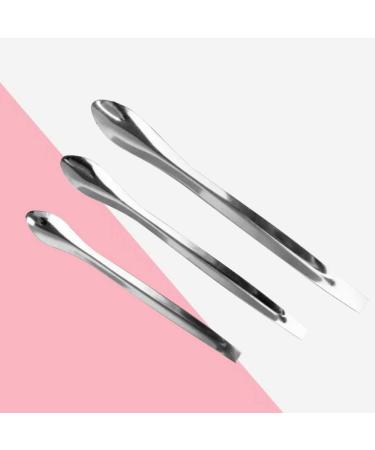 HEALLILY 3PCS Metal Makeup Spatula Set - Beauty Scoop for Face Masks Lipstick and Cosmetic Powder | Ideal for Flawless Application - Buy Online on GoSupps.com