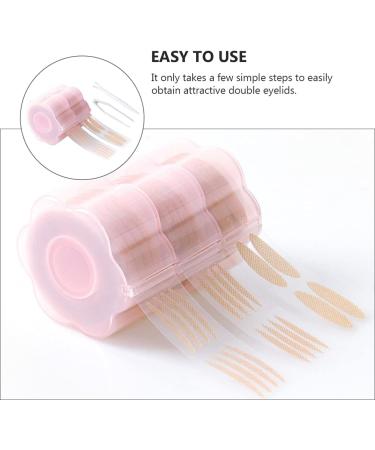 OSALADI 1 Set Double Eyelid Sticker Women Eyelid Tape Invisible Eye Strip Eye Beauty Tape Female Eyelid Sticker Double Sided Adhesive Tape Eye Beauty Patch Cosmetics Adhesive Strip Natural - Buy Online on GoSupps.com