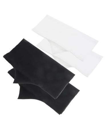 DRESSOOS 2 Pairs pink gloves sun gloves manicure UV gloves UV protection gloves for gel nail lamp nail art accessory UV protective gloves for manicure Nail supplies Nylon summer