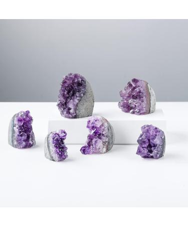 1PC Mini Natural Crystal Cluster Amethyst Block Original Stone Geode Quartz Specimen Stone Collection (Color : Amethyst Size : 30-50G) 30-50G Amethyst - Buy Online on GoSupps.com