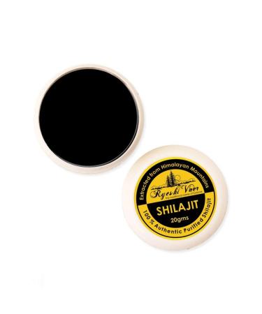 Pure Kashmiri Shilajit 20g (0.70oz) - 100% Natural Gold Standard with 84 Trace Minerals - Buy Online on GoSupps.com
