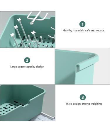 Rack Bottle Drying Dish Kitchen Box Cutlery Holder Utensil Baby Storage Basket  Drainer Feeding Cover Dryer Lid Organizer 