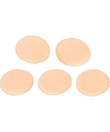 ACOGEDO Soft Makeup Puff Set of 5 Soft Texture and Good Powder Hold Three Colors Available Washable Face Powder Plow for Cosmetics ORANGE Orange - Buy Online on GoSupps.com