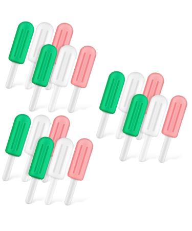 SOESFOUFU 18pcs -shaped Silicone Chewies for Braces Aligner Lightweight Design Fun Chewing for Exercising Masseter Muscle