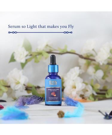 Blue Nectar Plum Face Serum for Acne and Marks | Oil-Free Solution for Oily Skin | Minimize Pores & Smooth Texture (8 Herbs 30ml) - Buy Online on GoSupps.com