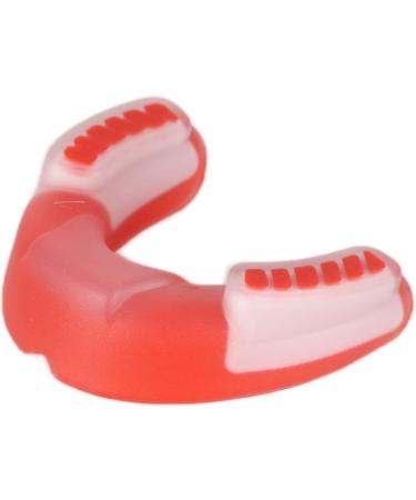 Verdant Touch Basketball & Soccer Mouthguard - Shock Protection for Adults - Red & White EVA Athletic Mouthguard - Buy Online on GoSupps.com