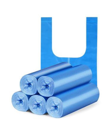 Garbage Bags | 5 Trash Bags - Unscented Garbage Bags for Kitchen Bath School Bedroom Car Trash Can Waste Bin Liners Puissance