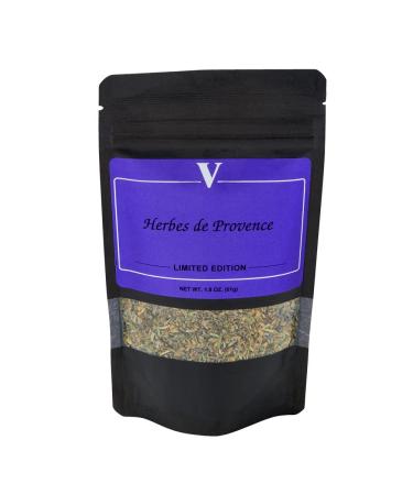 Herbes de Provence- 1.8 Ounce Pouch - 7 Classic, bright and bold spices blended for maximum flavor. Perfect for everyday use as well as French Specialty dishes. 1.8 Ounce (Pack of 1)