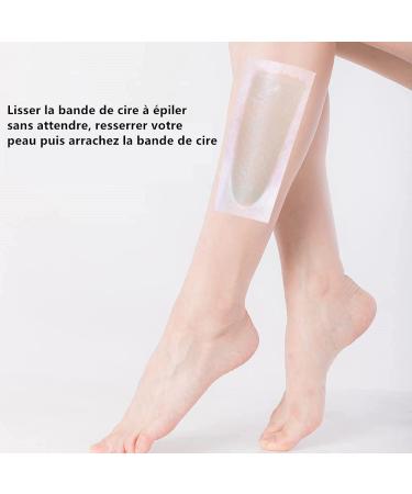 Premium Fleece Wax Strips - 400 Pieces for Face & Body Hair Removal | Biodegradable Bikini Wax Band Paper - Buy Online on GoSupps.com
