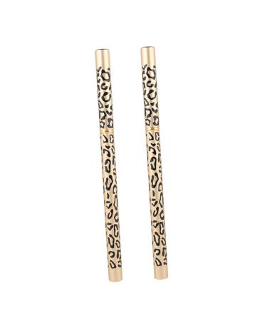FOMIYES 2pcs Waterproof Eye Liner Pencil Highlighter Eyeliner Pencil Beauty Eyebrow Pencil Gel Lasting Girl 1 count (Pack of 1) Brown