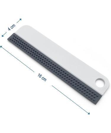 AMZQ 2 Pack Small Squeegee Mini Silicone Squeegee for Windows Mirrors Bathroom Glass Shower Mirrors Kitchen Countertops and Sink Oil Plate - Buy Online on GoSupps.com