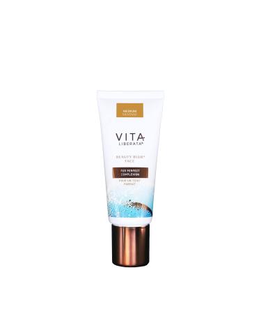 Vita Liberata Beauty Blur Face CC Cream Flawless Complexion Radiant Glow Evens Skin Tone Full Coverage Foundation Hydrating & Customizable New Packaging Medium