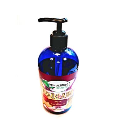 HIGH ALTITUDE ORGANICS Avocado Oil - 16oz - Virgin Cold-pressed for Support Collagen Elastin in Mature Aging Dry Skin - Buy Online on GoSupps.com