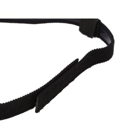 Hearing Protection Cannula Holder | Nasal Cannula Headband with Silicone Lining | Stretchable & Ear Pain Prevention | Black - Shop Internationally - Buy Online on GoSupps.com