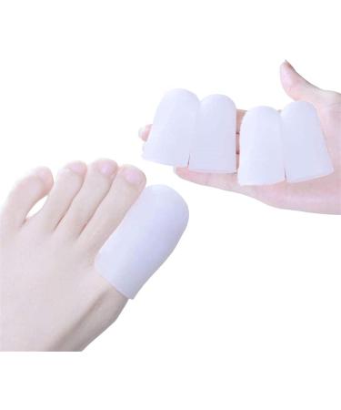 4 Gel Toe Caps Set for Big Toe | Blister & Callus Protection | Premium Toe Pads & Separators - Buy Online on GoSupps.com