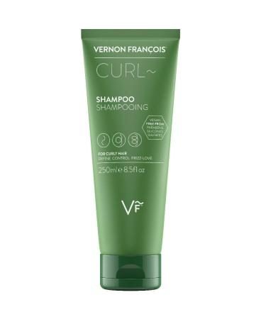 Shampoo For Curly Hair - Natural Sulfate Free Curl Shampoo with Shea Butter Coconut and Castor Oil to Revitalize Your Curls 8.5oz