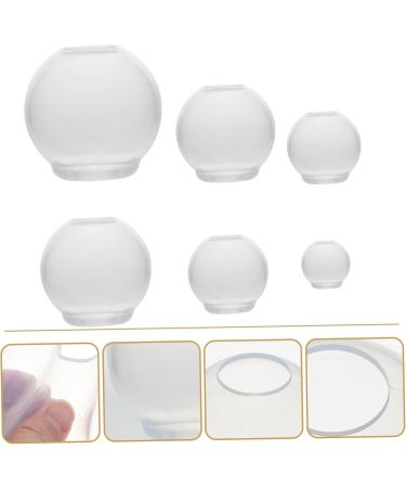 STOBOK 6pcs Crystal Ball Mold Silicone Molds Soap Molds Diy Crystal Ball Ornament Mould Universe 3d Manual - Buy Online on GoSupps.com