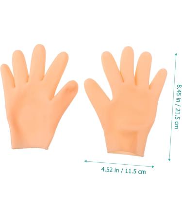 DOITOOL 2 Pairs Moisturizing Gloves Hand Softening Gloves Moisture Gel Gloves Dry Hand Gloves Cracked Gel Gloves Sleeping Gloves Moisture Gloves for Dry Hands Spa Sebs Miss Anti Wrinkle - Buy Online on GoSupps.com