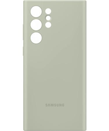 Samsung Official S22 Ultra Silicone Cover - Olive Green | Durable and Stylish - Buy Online on GoSupps.com