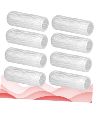 Gel Toe Cap Protector 4 Pairs - Silicone Toe Sleeves for Ingrown Toenails & Hammer Toes - Buy Online on GoSupps.com