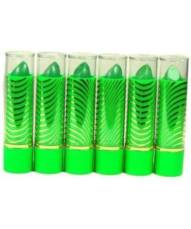 Aloe Vera Color Change Mood Lipstick Set - 6 Assorted Green Lipsticks - Buy Online on GoSupps.com