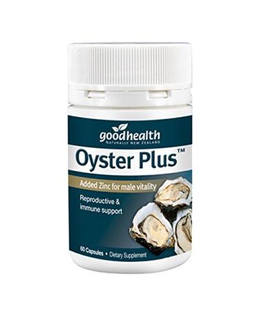 Goodhealth Zinc Plus Oyster Extract 60 Capsules Imported from New Zealand