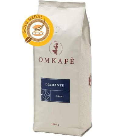 Omkafe coffee espresso diamond beans 10 x 1000 g - Buy Online on GoSupps.com