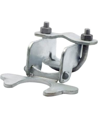 1-3/8 x 1-3/8 Galvanized Steel Kennel Gate Latch for Chain Link Fence - Dog Kennel Hardware - Buy Online on GoSupps.com