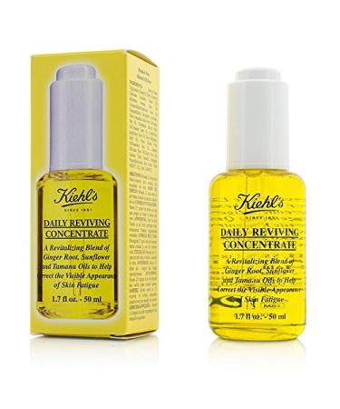 Kiehl's Daily Reviving Concentrate 1.7 oz | Lightweight Daily Facial Oil - Buy Online on GoSupps.com