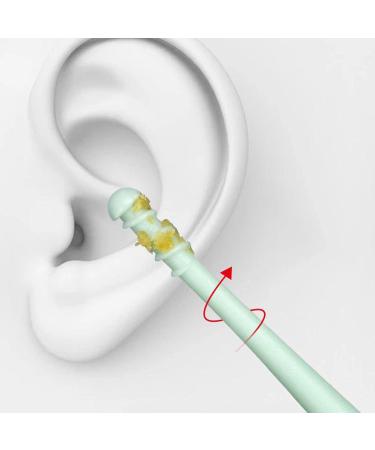 Earwax Removal Kit Safe Ear Wax Picker Kit with Dual Heads | 360 Degrees Ear Cleansing Supplies for Men Women Teenagers to Keep Ears Clean Shakven Green - Buy Online on GoSupps.com