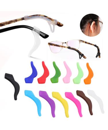 Buy CWED 13 Pairs Silicone Glasses Holder Anti-Slip Ear Pads & Hooks for Glasses & Sunglasses | International Shipping Available - Buy Online on GoSupps.com