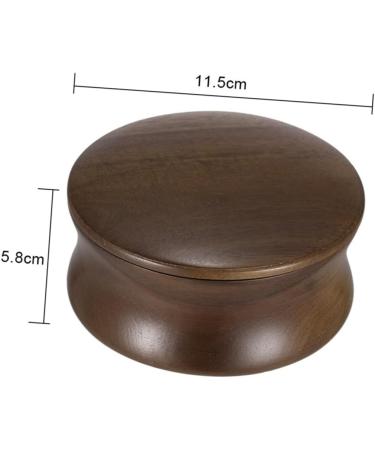 Healeved Shaving Bowl with Lid | Men's Shaving Soap Bowl for Ultra Rich Foam | Premium Shaving Bowls for Men - Buy Online on GoSupps.com