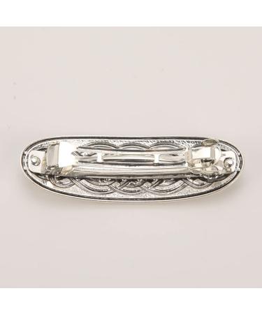 Amaxer Viking Gold Silver Barrettes - Celtic Knot Hair Clips for Women and Girls - Vintage French Hair Accessories for Thick and Thin Hair - Buy Online on GoSupps.com