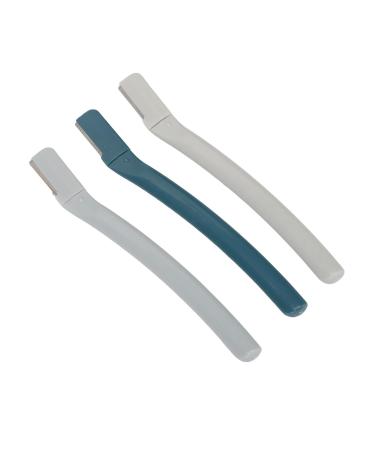 Premium Stainless Steel Eyebrow Trimmer for Men & Women | Safety Cover Sharp Blade Mustache & Sideburns Grooming Tool - Buy Online on GoSupps.com