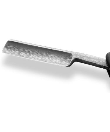 AP Donovan Luxury 7/8 Razor Set - Damascus Pattern - Sandalwood Shaving Brush & Strop - Premium International Shipping - Buy Online on GoSupps.com