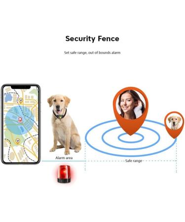 LILOVE Pet Tracker Dog GPS Tracker Real Time Tracking Locator Pet Collars with Mic Dogs Cats GPS Tracking Pet GPS Tracker Collar Anti-Lost Device (1) - Buy Online on GoSupps.com