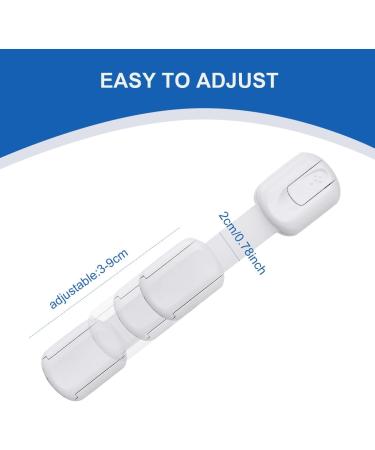 Baby Proof Cupboard Locks - 4 Pcs Child Safety Locks for Kitchen Drawers & Cabinets - Buy Online on GoSupps.com