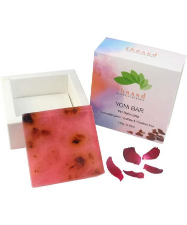 5.3 OZ Rose Yoni soap | 100% Handmade Natural Organic Yoni Bar | Bar Soap for Women | Wash Away Odor & Germs