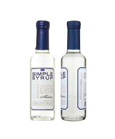 Stirrings Pure Cane Simple Syrup - 12 oz Cocktail Mixer | Pack of 1 - Buy Online on GoSupps.com