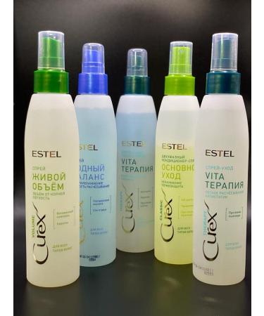 ESTEL Professional Hair Treatment Spray | CUREX THERAPY 200ml | Easy Combing for All Hair Types - Buy Online on GoSupps.com