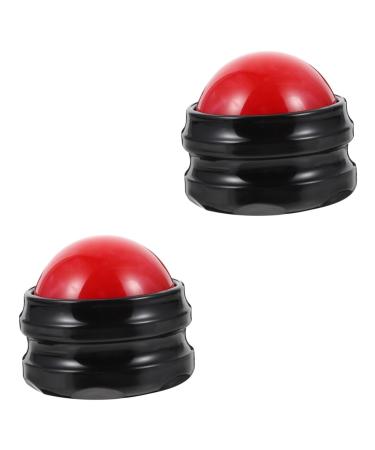 Gatuida 2 STK massage globe Training accessories deep fabric ball muscle node Massageball fitness exercise ball fitness accessories Handy gymnastics ball fitness equipment training ball art resin