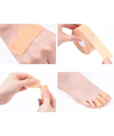2 Roll Moleskin Self-Adhesive Blister Pads - Waterproof Foot Care Stickers for High Heels & Shoe Protection - Buy Online on GoSupps.com