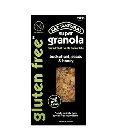 Eat Natural Gluten Free Buckwheat & Honey Super Granola 425g