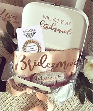 Staramz 8 Pack Spiral Hair Ties | Phone Cord Hair Coils - Bridesmaid Gift for Bachelorette & Wedding Parties (Champagne) - Buy Online on GoSupps.com