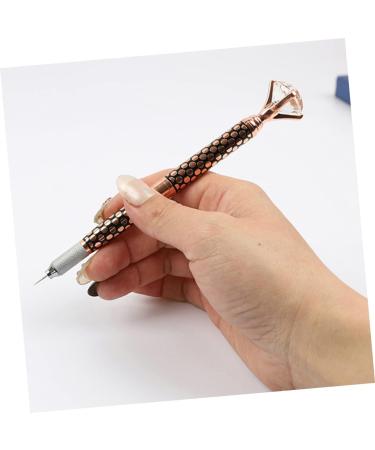 WOONEKY 3 Embroidery Pen Eyebrow Pen Brow Pencil Embroidered Pen Permanent Pen Golden Crystal - Buy Online on GoSupps.com