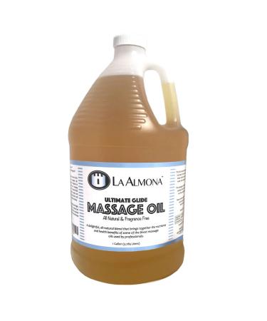 Ultimate Glide Massage Oil 1 Gallon Refill Jug 128 Fl Oz (Pack of 1) Refill Jug