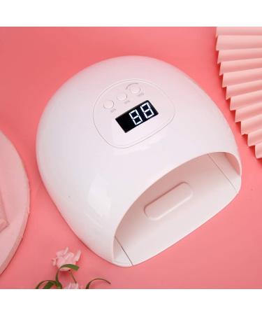 72W LED Nail Lamp Professional Painless Gel Polish Light with Powerful Motor & Detachable Base UV LED Nail Gel Curing Light with 36 Light Chips(UK 110-240V) - Buy Online on GoSupps.com