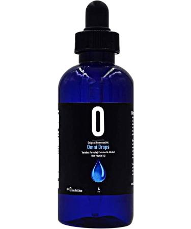 Omni Drops Diet Drops with Vitamin B12 - 4 oz | Includes Program Guide - Buy Online on GoSupps.com