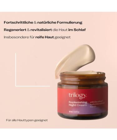  Trilogy Trilogy Replenishing Night Cream (60 g) - Buy Online on GoSupps.com