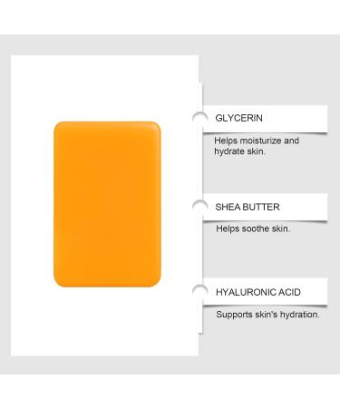 VKaoess Persimmon soap for removing body odor Deodorizing cleanser for men and women Natural soap for body and face Removes old man odor 100 g 2 pieces - Buy Online on GoSupps.com